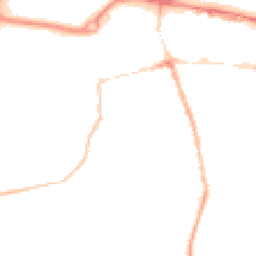 Night-time road noise heatmap for GU11 3AA