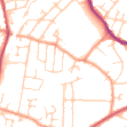 Daytime road noise heatmap for GU11 3HQ