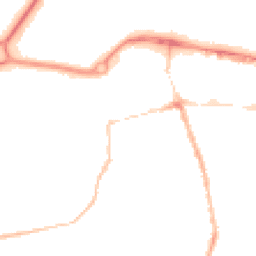 Night-time road noise heatmap for GU11 3JF
