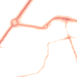 Night-time road noise heatmap for GU11 3JZ