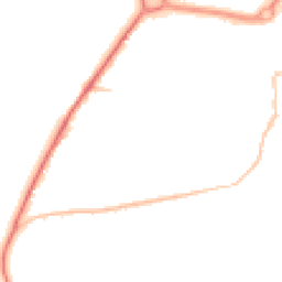 Night-time road noise heatmap for GU11 3NZ