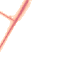 Night-time road noise heatmap for GU11 4BA