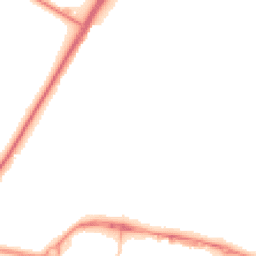 Night-time road noise heatmap for GU11 4BS