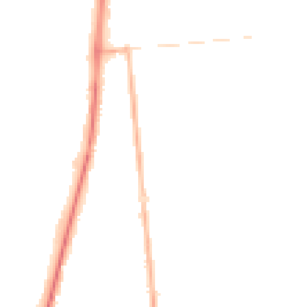 Night-time road noise heatmap for GU14 6QA