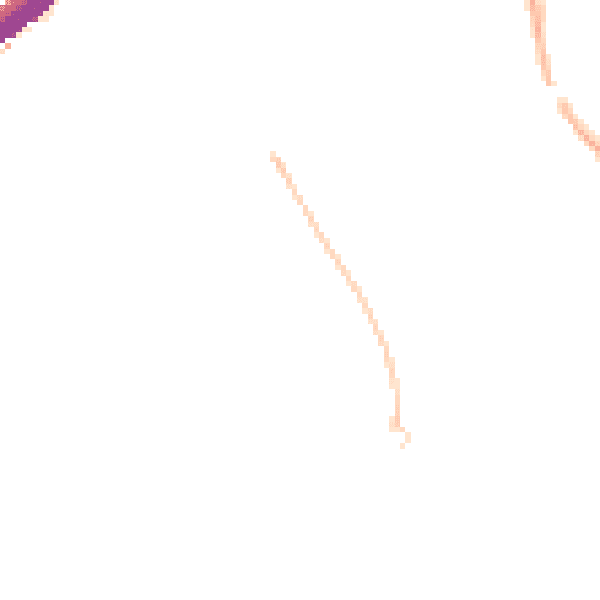 Night-time road noise heatmap for GU14 8LP