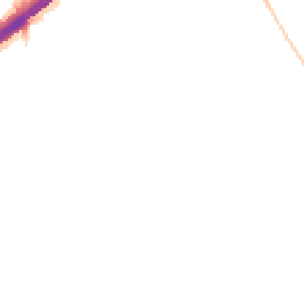 Night-time road noise heatmap for GU14 8SW