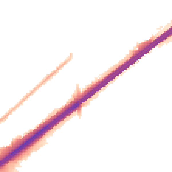 Night-time road noise heatmap for GU14 9UY