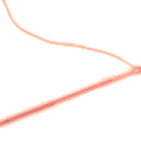 Night-time road noise heatmap for GU17 0AP