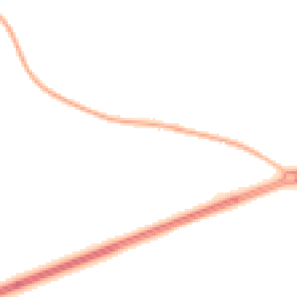 Night-time road noise heatmap for GU17 0AT