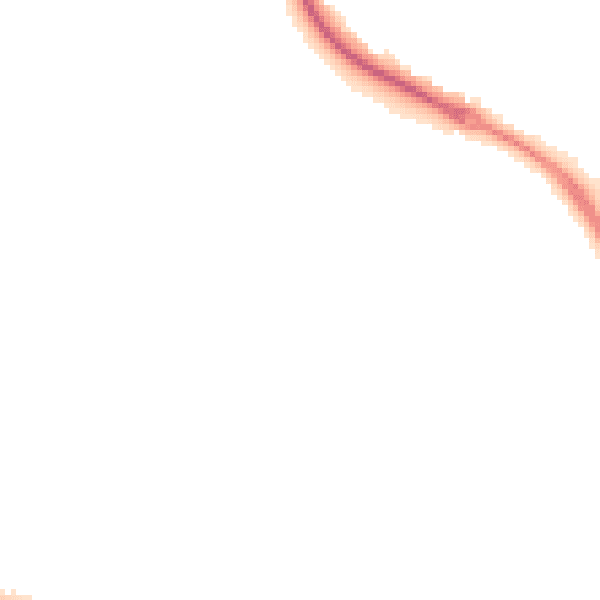 Night-time road noise heatmap for GU17 0HJ