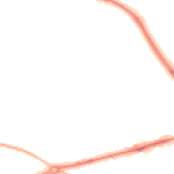 Night-time road noise heatmap for GU17 0JH