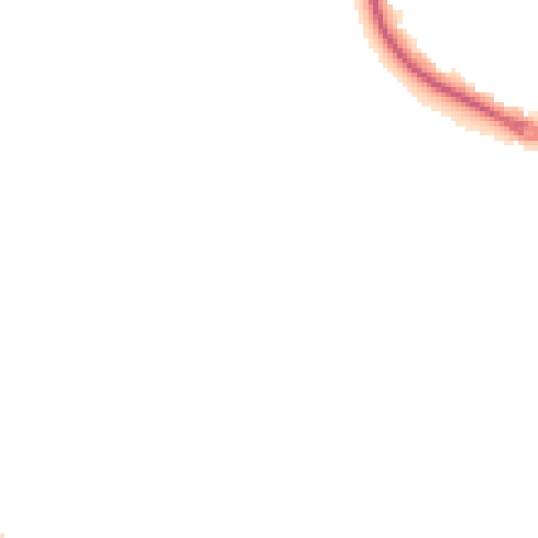 Night-time road noise heatmap for GU17 0LA