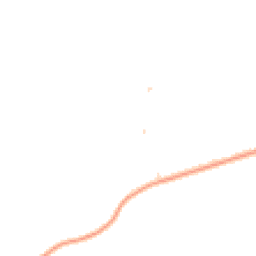 Night-time road noise heatmap for GU18 5LA