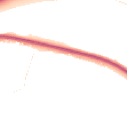 Night-time road noise heatmap for GU18 5RA