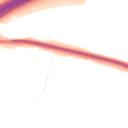 Night-time road noise heatmap for GU18 5RB