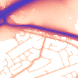 Daytime road noise heatmap for GU18 5RD