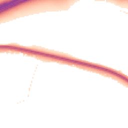 Night-time road noise heatmap for GU18 5RS