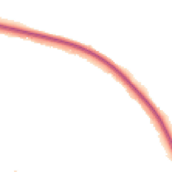 Night-time road noise heatmap for GU18 5SX