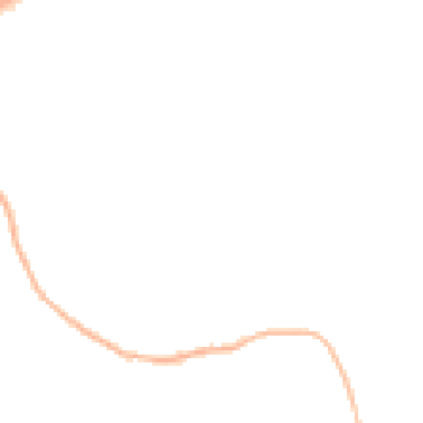 Night-time road noise heatmap for GU20 6AD