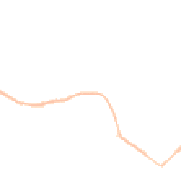 Night-time road noise heatmap for GU20 6AE