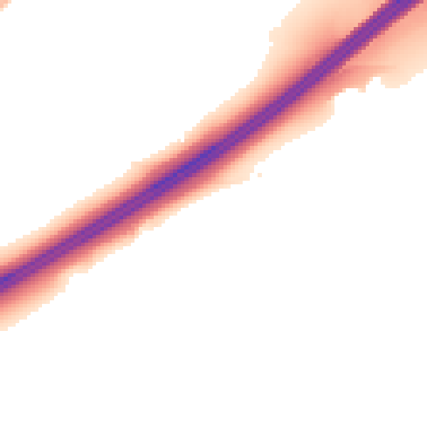 Night-time road noise heatmap for GU20 6AT