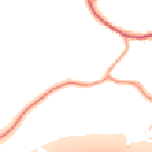 Daytime road noise heatmap for GU20 6BJ