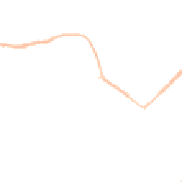 Night-time road noise heatmap for GU20 6BP