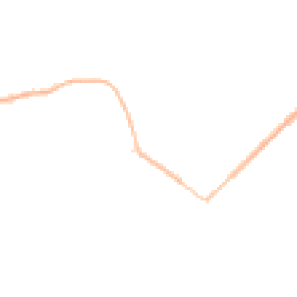Night-time road noise heatmap for GU20 6DT