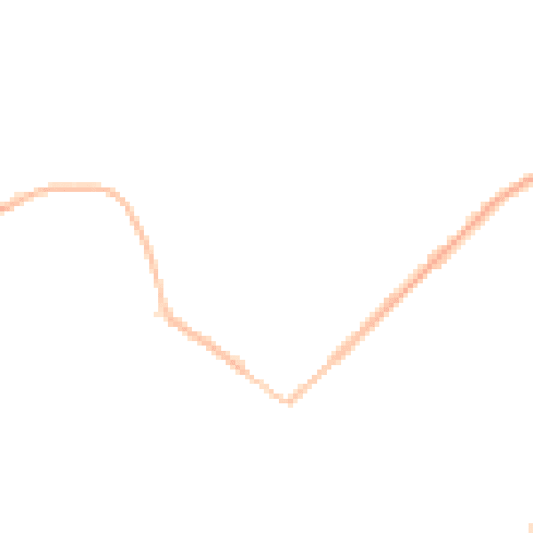 Night-time road noise heatmap for GU20 6EA