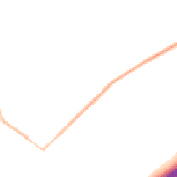 Night-time road noise heatmap for GU20 6HR