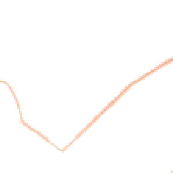 Night-time road noise heatmap for GU20 6JF