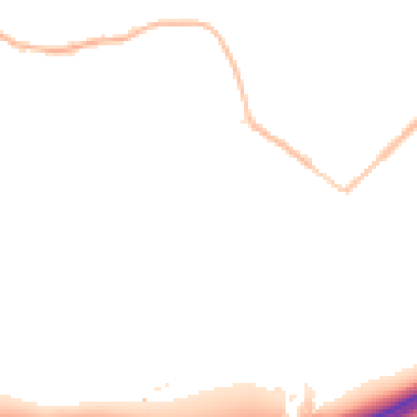 Night-time road noise heatmap for GU20 6QG