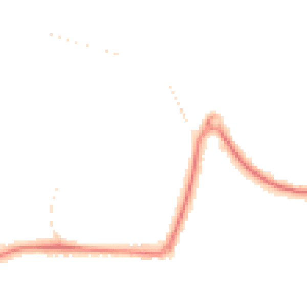 Night-time road noise heatmap for GU21 8YS