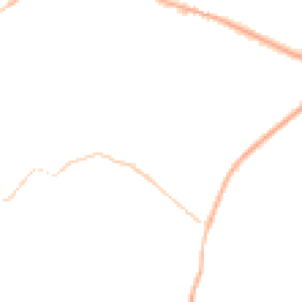 Night-time road noise heatmap for GU22 7DX