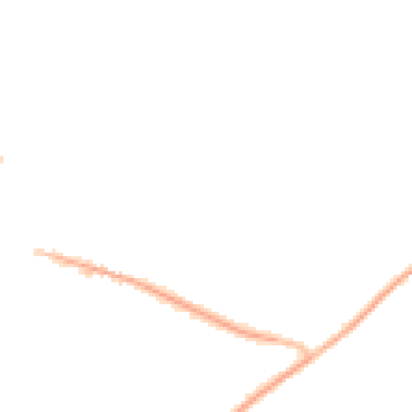 Night-time road noise heatmap for GU22 8DA