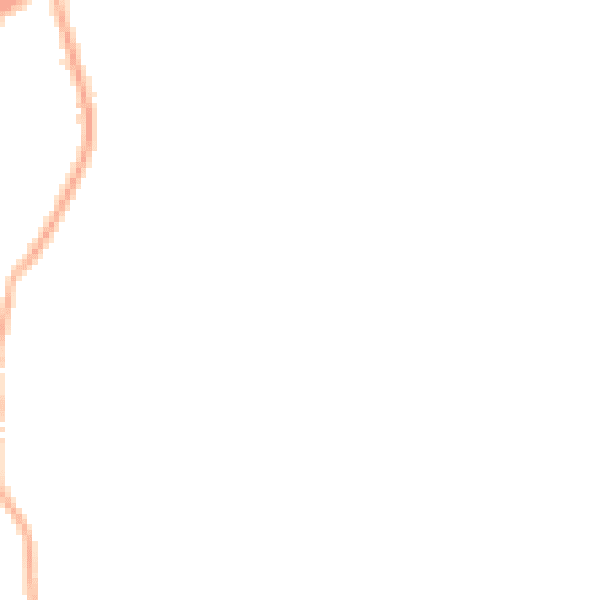 Night-time road noise heatmap for GU22 8UJ