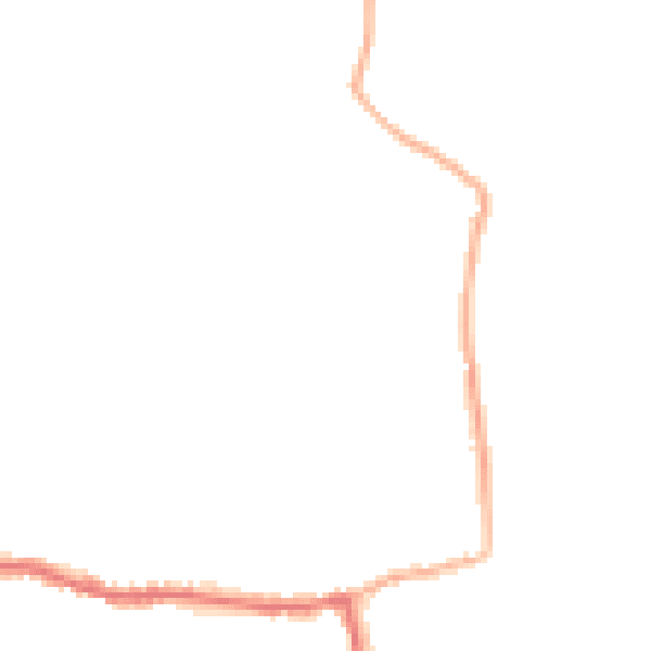 Night-time road noise heatmap for GU22 9HR