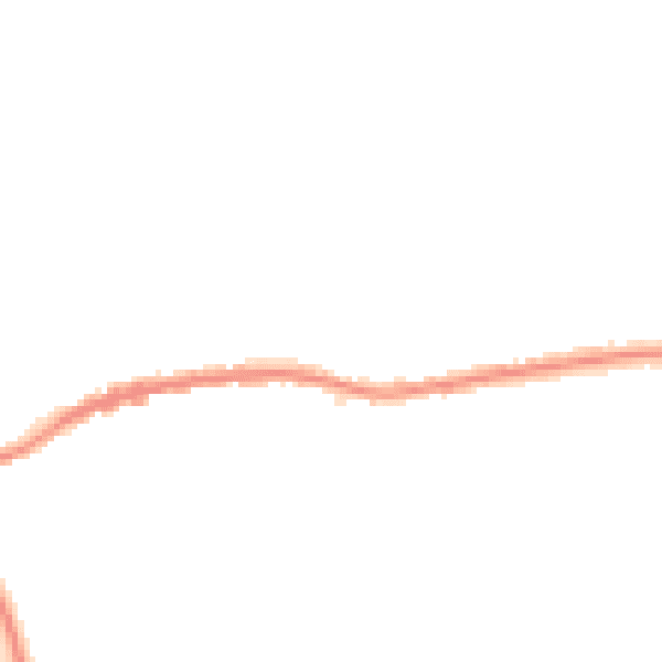 Night-time road noise heatmap for GU24 0AW