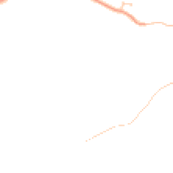 Daytime road noise heatmap for GU24 0BS