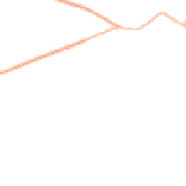 Night-time road noise heatmap for GU24 0DE