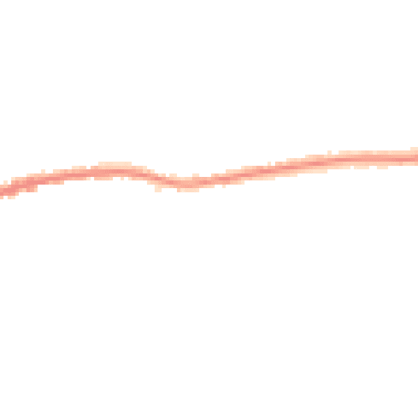 Night-time road noise heatmap for GU24 0ER