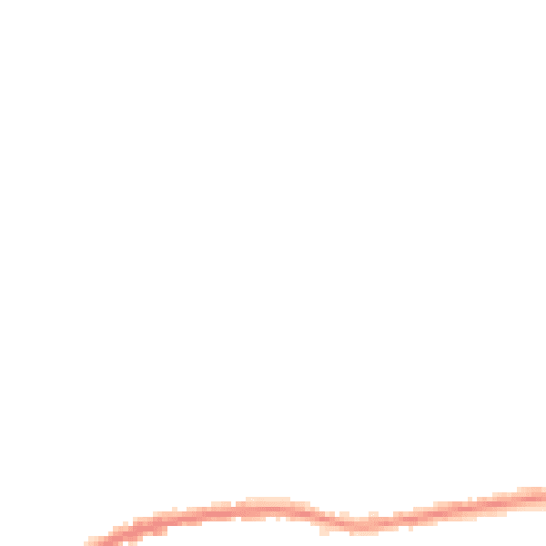 Night-time road noise heatmap for GU24 0EW
