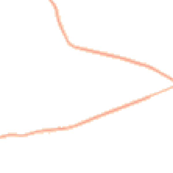 Night-time road noise heatmap for GU24 0LZ
