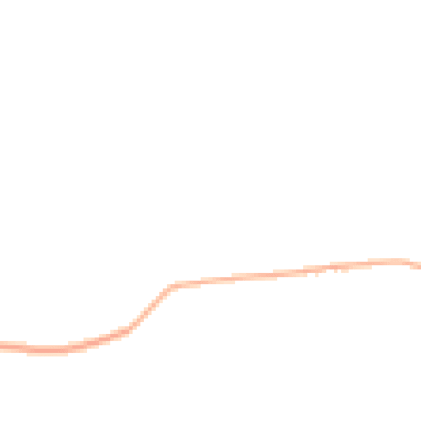 Night-time road noise heatmap for GU24 0NS