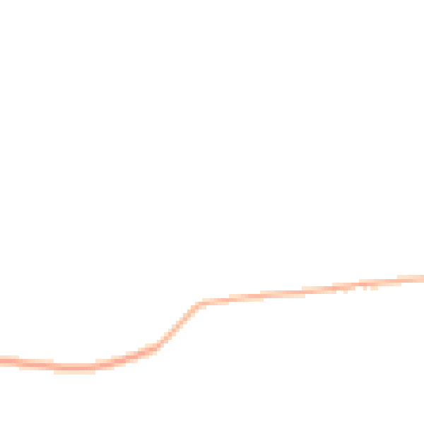 Night-time road noise heatmap for GU24 0PL