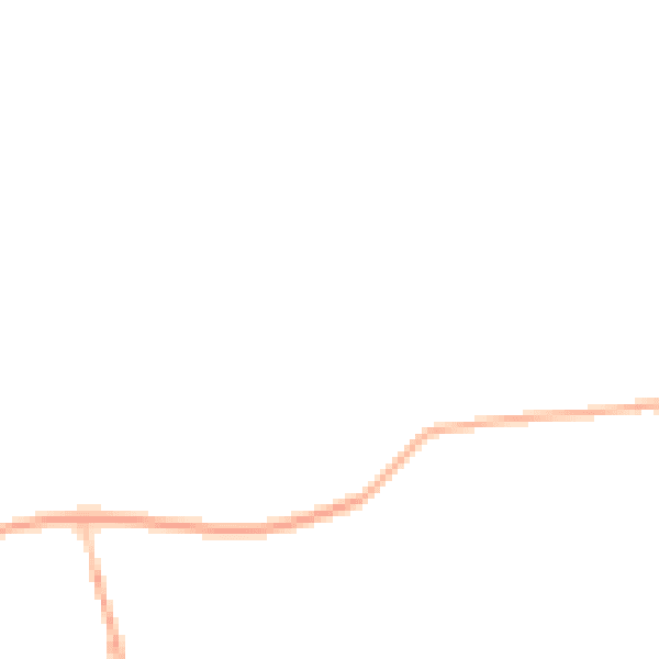 Night-time road noise heatmap for GU24 0PN
