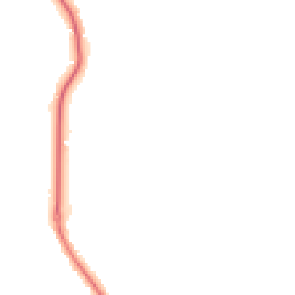 Night-time road noise heatmap for GU24 9EA