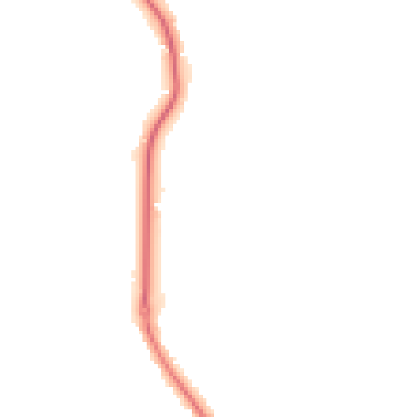 Night-time road noise heatmap for GU24 9EF