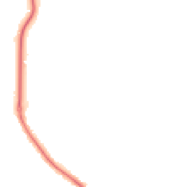 Night-time road noise heatmap for GU24 9HB