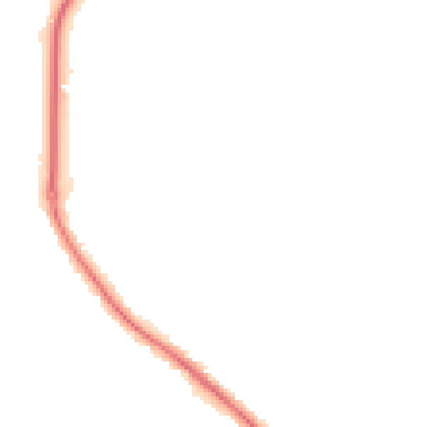 Night-time road noise heatmap for GU24 9HE